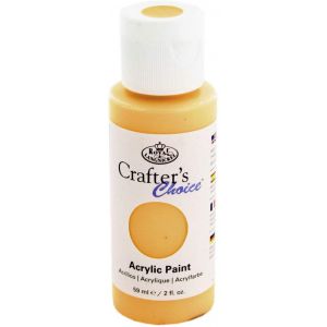 Farba akrylowa R&L Crafter's Choice 59ml, Żółta/Yellow Ochre
